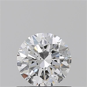 Picture of Natural Diamond 0.70 Carats, Round with Excellent Cut, E Color, SI2 Clarity and Certified by GIA