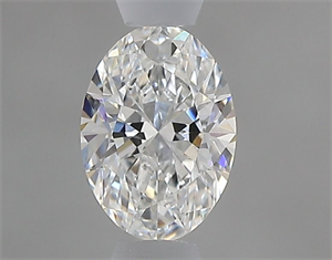 Picture of Natural Diamond 0.45 Carats, Oval with  Cut, E Color, SI1 Clarity and Certified by GIA