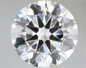 Picture of Lab Grown Diamond 7.03 Carats, Round with Excellent Cut, F Color, VVS2 Clarity and Certified by IGI