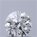 Diamante Natural 0.70 quilates, Redondo , Color D, claridad IF y certificado IGI