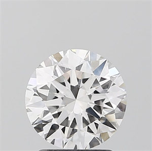 Picture of Lab Grown Diamond 1.74 Carats, Round with Excellent Cut, H Color, VS1 Clarity and Certified by IGI