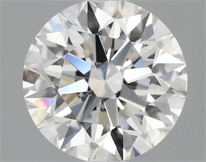 Picture of Lab Grown Diamond 1.27 Carats, Round with Excellent Cut, F Color, VVS2 Clarity and Certified by IGI