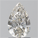 Natural Diamond 1.20 Carats, Pear with  Cut, H Color, SI2 Clarity and Certified by GIA