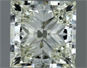 Natural Diamond 1.40 Carats, Princess with  Cut, L Color, VS1 Clarity and Certified by IGI