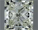 Natural Diamond 1.40 Carats, Princess with  Cut, L Color, VS1 Clarity and Certified by IGI
