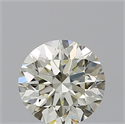 Natural Diamond 0.72 Carats, Round with Very Good Cut, N Color, VS1 Clarity and Certified by GIA
