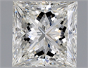 Natural Diamond 0.83 Carats, Princess with  Cut, H Color, VVS2 Clarity and Certified by GIA