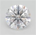 Lab Grown Diamond 3.54 Carats, Round with Excellent Cut, D Color, VVS1 Clarity and Certified by GIA