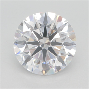 Picture of Lab Grown Diamond 3.54 Carats, Round with Excellent Cut, D Color, VVS1 Clarity and Certified by GIA