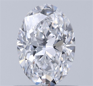Picture of Natural Diamond 0.70 Carats, Oval with  Cut, D Color, VS1 Clarity and Certified by GIA