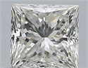 Natural Diamond 0.47 Carats, Princess with  Cut, I Color, VS1 Clarity and Certified by GIA