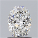 Diamante Natural 0.71 quilates, Ovalado , Color F, claridad VS1 y certificado GIA