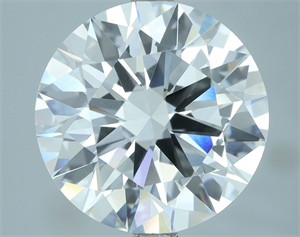 Picture of Lab Grown Diamond 4.74 Carats, Round with Ideal Cut, E Color, VVS2 Clarity and Certified by IGI