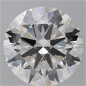 Del inventario de diamantes de laboratorio, 6.03 quilates, Redondo , Color F, claridad VVS2 y certificado IGI