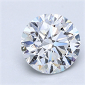 Diamante Natural 1.70 quilates, Redondo , Color D, claridad VVS1 y certificado GIA