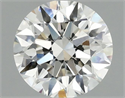 Del inventario de diamantes de laboratorio, 1.50 quilates, Redondo , Color F, claridad VS1 y certificado IGI