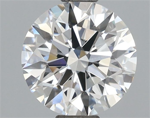 Picture of Lab Grown Diamond 1.52 Carats, Round with Ideal Cut, D Color, VVS2 Clarity and Certified by IGI