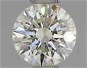 Diamante Natural 0.40 quilates, Redondo , Color J, claridad VS2 y certificado IGI