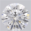 Del inventario de diamantes de laboratorio, 2.57 quilates, Redondo , Color E, claridad VVS2 y certificado IGI