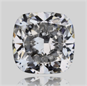 Natural Diamond 0.61 Carats, Cushion with  Cut, E Color, VVS1 Clarity and Certified by GIA