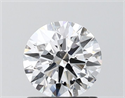 Del inventario de diamantes de laboratorio, 1.04 quilates, Redondo , Color F, claridad VS1 y certificado IGI