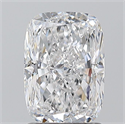 Diamante Natural 1.50 quilates,  , Color D, claridad SI1 y certificado GIA
