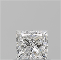 Diamante Natural 0.50 quilates, Princesa , Color G, claridad VVS2 y certificado GIA