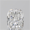 Diamante Natural 1.01 quilates, Del cojín , Color F, claridad VVS2 y certificado GIA