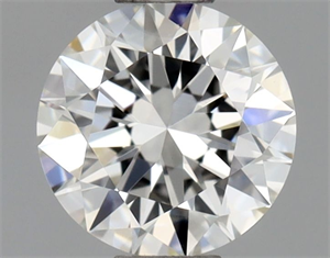 Foto Diamante Natural 0.40 quilates, Redondo , Color G, claridad VVS1 y certificado GIA de