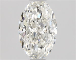 Picture of Natural Diamond 0.51 Carats, Oval with  Cut, G Color, VVS2 Clarity and Certified by GIA