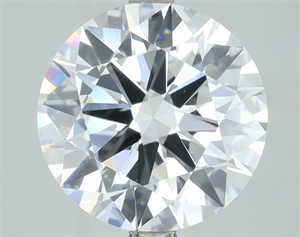Picture of Lab Grown Diamond 4.01 Carats, Round with Ideal Cut, D Color, VS1 Clarity and Certified by IGI