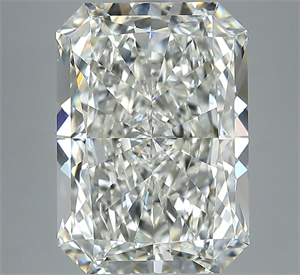 Foto Diamante Natural 5.01 quilates, Radiante , Color J, claridad VS2 y certificado GIA de