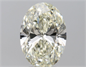 Natural Diamond 3.01 Carats, Oval with  Cut, J Color, VS1 Clarity and Certified by IGI