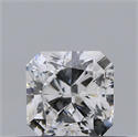 Diamante Natural 0.40 quilates, Radiante , Color E, claridad SI1 y certificado GIA