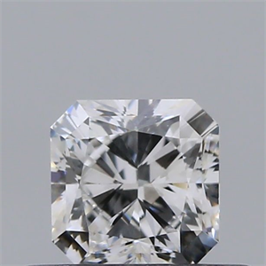 Foto Diamante Natural 0.40 quilates, Radiante , Color E, claridad SI1 y certificado GIA de