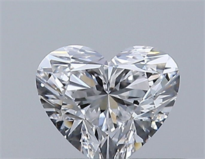 Foto Diamante Natural 0.33 quilates, Corazón , Color E, claridad VS2 y certificado GIA de