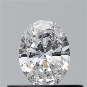 Picture of Natural Diamond 0.30 Carats, Oval with  Cut, E Color, SI2 Clarity and Certified by GIA