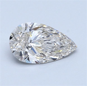 Picture of Natural Diamond 0.81 Carats, Pear with  Cut, J Color, SI2 Clarity and Certified by GIA