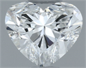 Natural Diamond 0.40 Carats, Heart with  Cut, G Color, VS1 Clarity and Certified by GIA