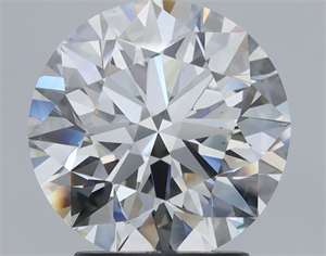 Foto Diamante Natural 2.72 quilates, Redondo , Color G, claridad VS2 y certificado GIA de