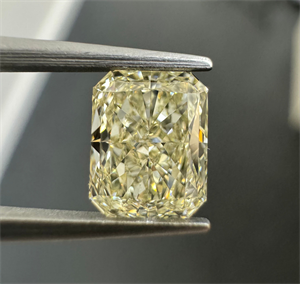 Picture of Natural Diamond 1.16 Carats, Radiant with  Cut, N Color, VVS2 Clarity and Certified by GIA