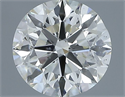 Diamante Natural 1.00 quilates, Redondo , Color K, claridad SI2 y certificado IGI