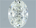 Natural Diamond 1.52 Carats, Oval with  Cut, I Color, VVS1 Clarity and Certified by IGI