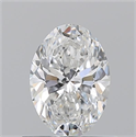 Diamante Natural 0.71 quilates, Ovalado , Color F, claridad VS1 y certificado GIA
