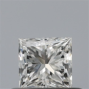 Foto Diamante Natural 0.33 quilates, Princesa , Color G, claridad VVS2 y certificado GIA de