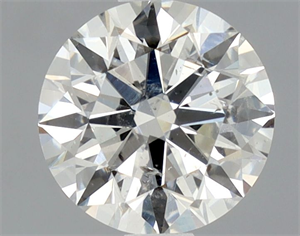 Picture of Natural Diamond 1.00 Carats, Round with Excellent Cut, H Color, SI2 Clarity and Certified by GIA