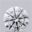 Del inventario de diamantes de laboratorio, 0.87 quilates, Redondo , Color D, claridad VVS2 y certificado IGI
