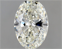 Natural Diamond 1.01 Carats, Oval with  Cut, J Color, VS2 Clarity and Certified by GIA