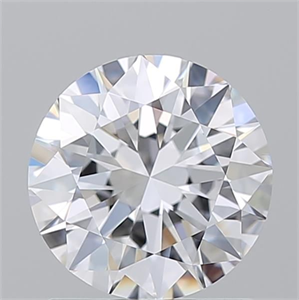 Picture of Natural Diamond 1.30 Carats, Round with Excellent Cut, D Color, FL Clarity and Certified by GIA