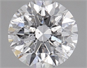 Natural Diamond 1.02 Carats, Round with Excellent Cut, D Color, I1 Clarity and Certified by GIA